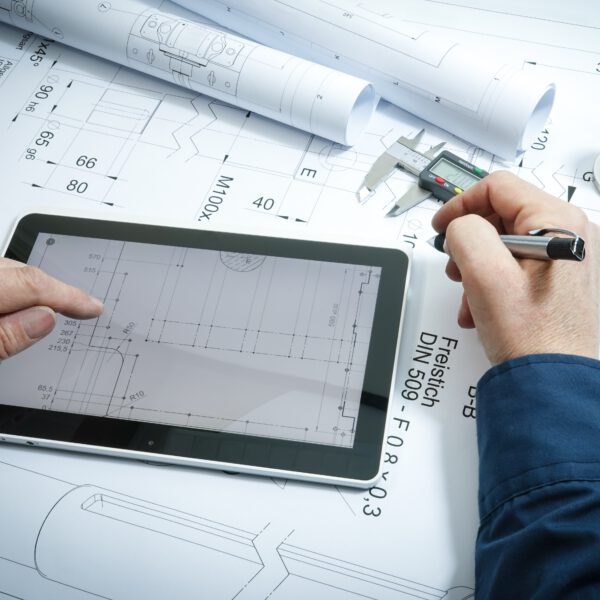 Technisches Zeichnen am Tablet