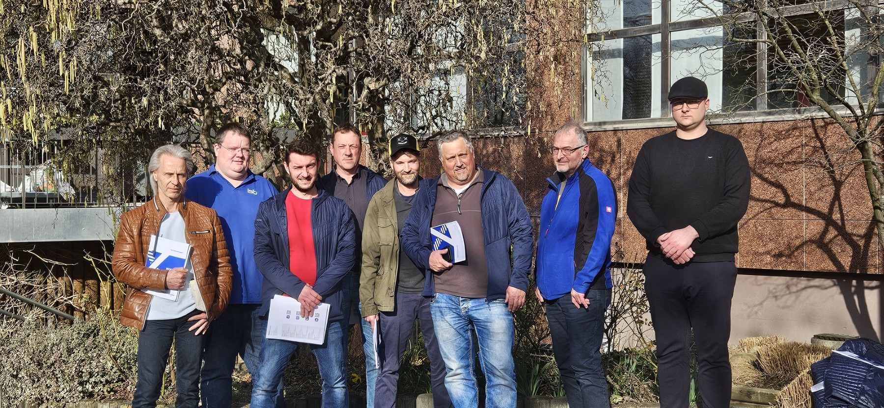 Mitarbeiter haben die Schulung erfolgreich absolviert