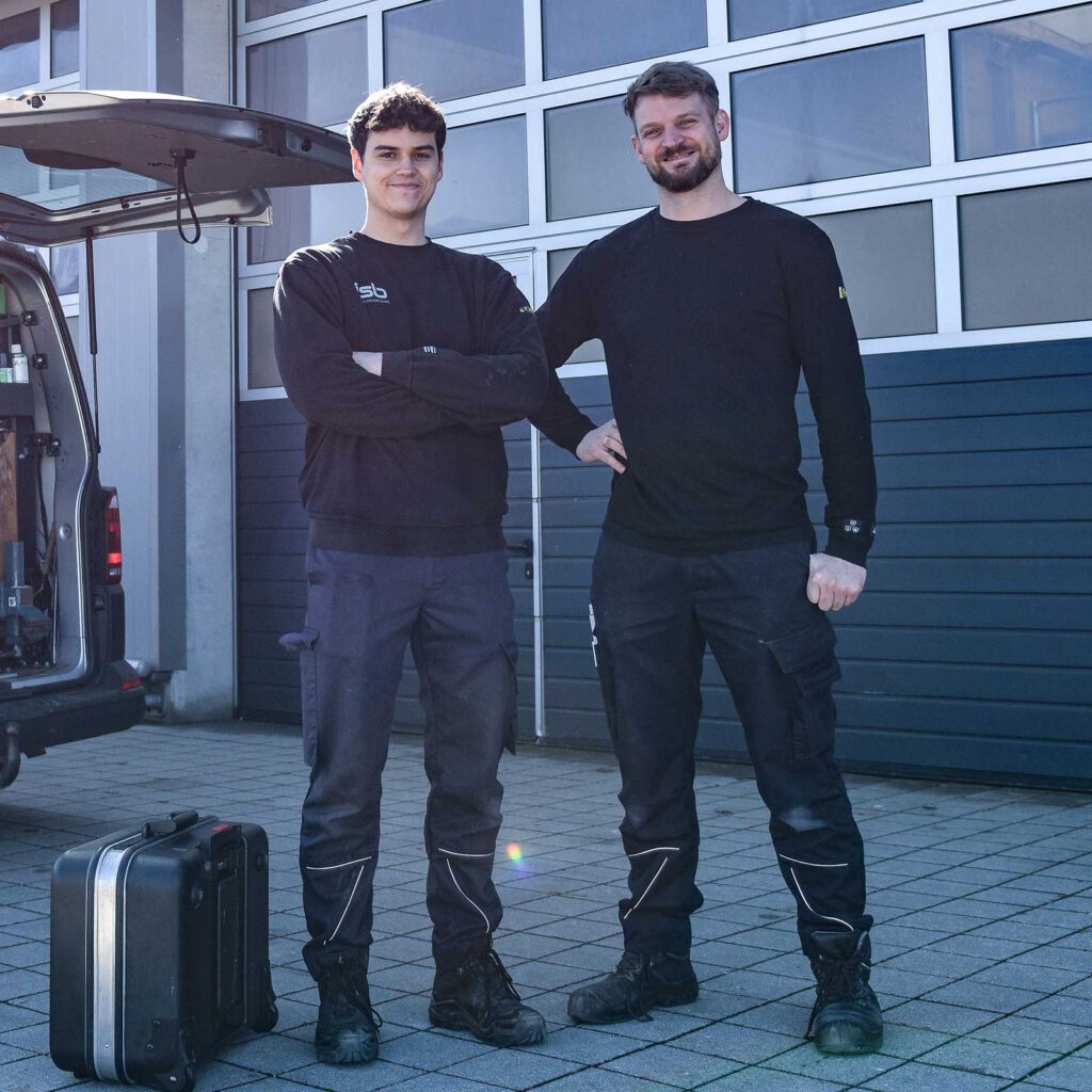 Serviceteam der ISB GmbH für Klimatechnik, Kältetechnik und Lüftungstechnik in Südostbayern