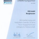 Urkunde 20 Jahre Fachpartnerschaft 150x150
